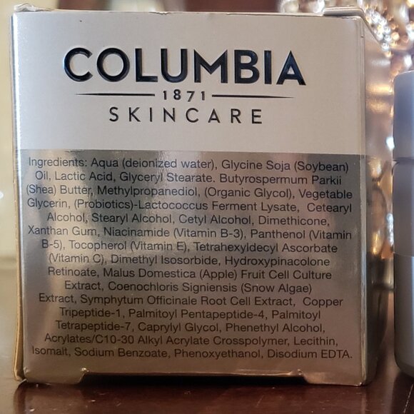 Columbia Probiotic Collagen Booster Antiaging Skincare Moisturizer NEW $165 - Picture 4 of 7